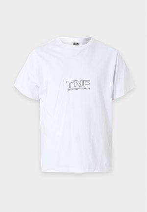 The North Face, ZUMU RELAXED TEE UNISEX - Camiseta estampada - white