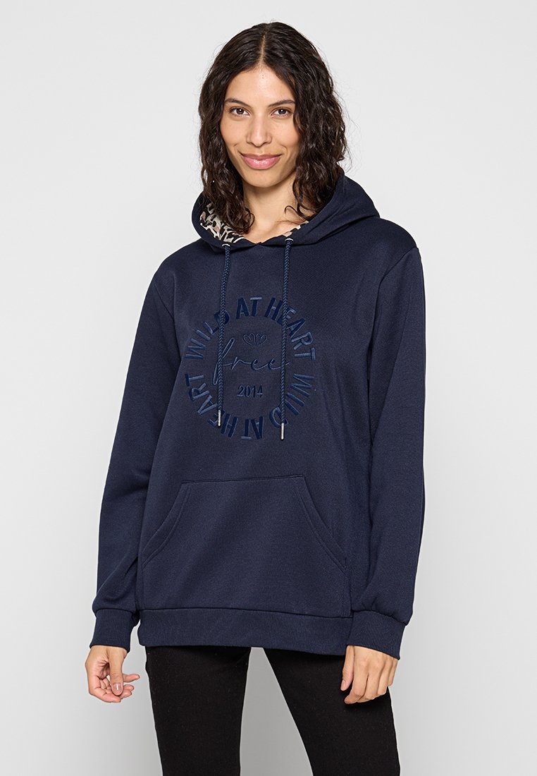 zwillingsherz Hoodie blauw zwillingsherz Hoodie blauw