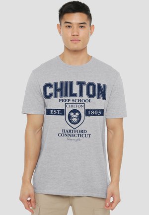 Cotton Soul, GIRLMORE GIRLS CHILTON PREP HARTFORD CONNECTICUT - T-Shirt print - mottled light grey