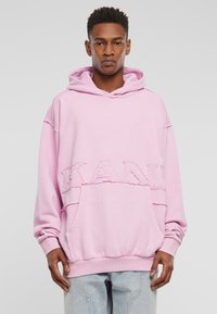 Karl Kani DISTRESSED  - Kapucni - rose