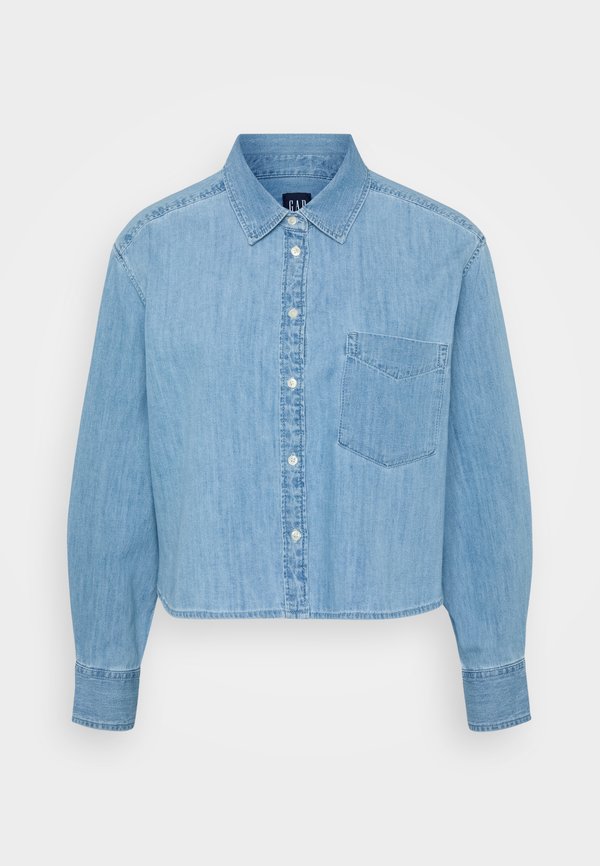 SHIRT - Button-down blouse - light wash2