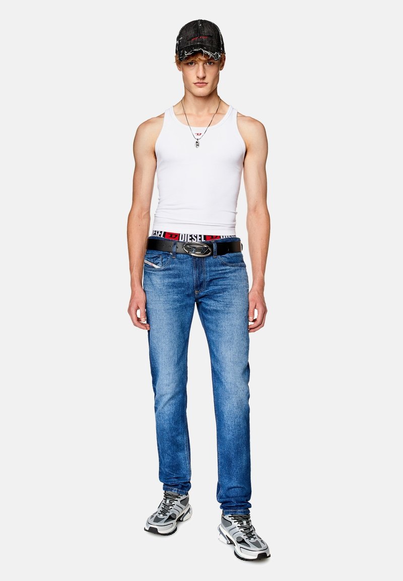 Diesel Straight leg jeans donkerblauw Diesel Straight leg jeans donkerblauw