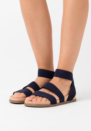 WIDE FIT HILLY - Sandály - navy