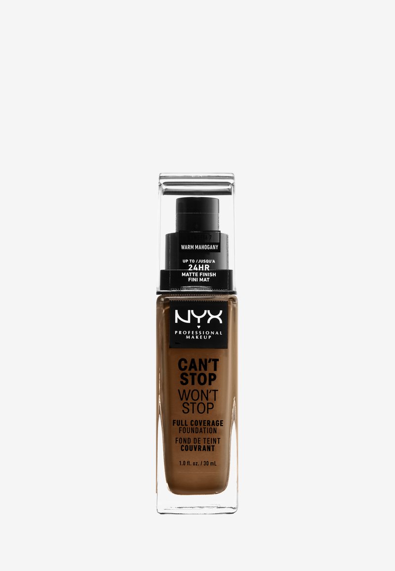 NYX Professional Makeup - CAN'T STOP WON'T STOP FOUNDATION - Foundation - 16.7 warm mahogany, Vergrößern