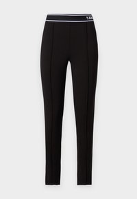 LOGO LEGGINGS - Legíny – nohavice - black