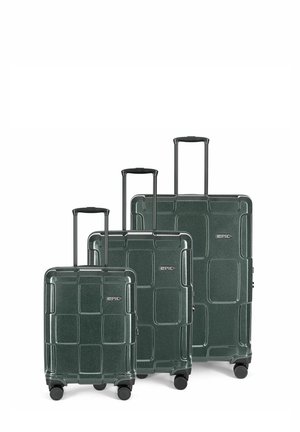 CRATE REFLEX 3TLG - Luggage set - emeraldgreen