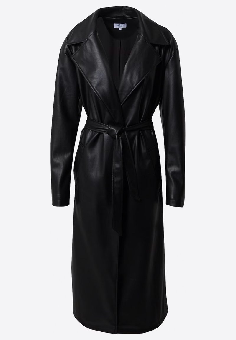 LeGer by Lena Gercke Imitatieleren jas zwart LeGer by Lena Gercke Imitatieleren jas zwart