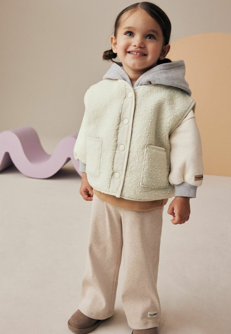 Next REGULAR FIT - Weste - cream