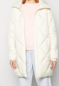 VILA Zimní kabát - off-white