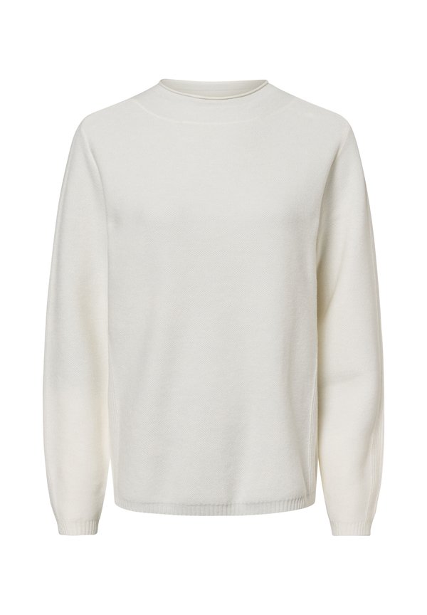 Strickpullover - weiß