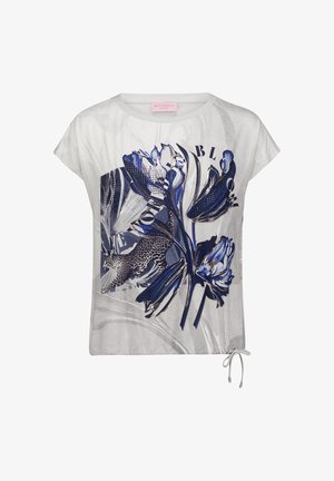 Betty Barclay, BETTY BARCLAY MIT TUNNELZUG CASUAL-SHIRT - T-shirt imprimé - beige dark blue