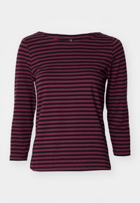 ONLFIFI BOX  - Top s dlhým rukávom - burgundy/black
