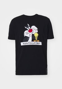 T-shirt con stampa - nero