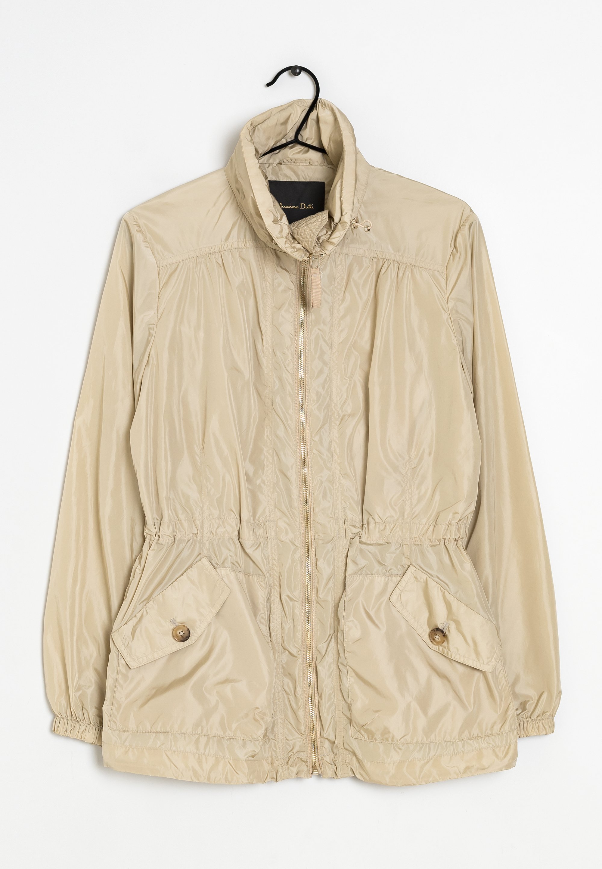 Massimo Dutti Parka beige (Pre-owned) Zalando