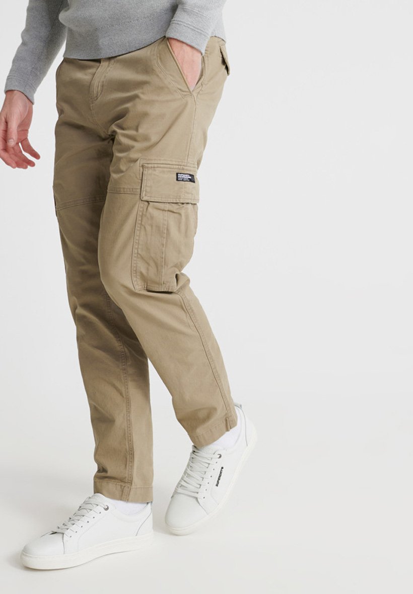 Superdry Pantalones cargo - dress beige/beige - Zalando.es