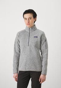 Patagonia BETTER SWEATER 1/4 ZIP - Camisola - birch white
