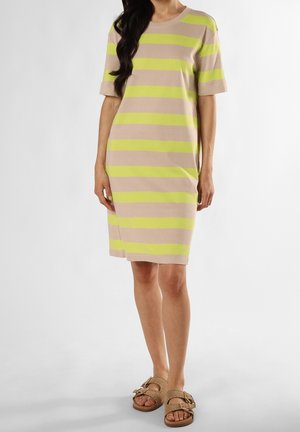 Jerseykleid - beige