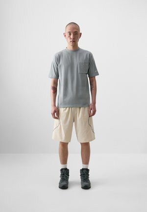 Snow Peak POCKET UNISEX - Basic T-shirt - grey