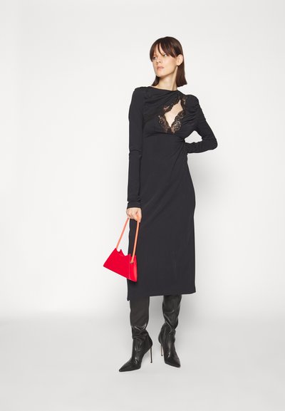 Vaillant LONG DRESS WITH ASYMMETRICAL CUT OUT - Cocktail φόρεμα / Φόρεμα για πάρτι - noir