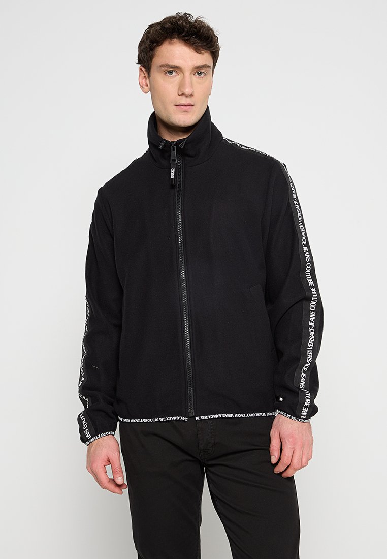 Versace Jeans Couture Fleecejas zwart