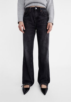 Stradivarius, Jean boyfriend - black