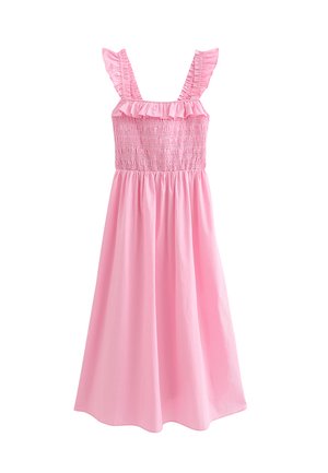 New Look, TIE BACK MIDI - Vestito lungo - pale pink