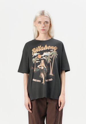 MY SUNNY GIRL - Print T-shirt - off black