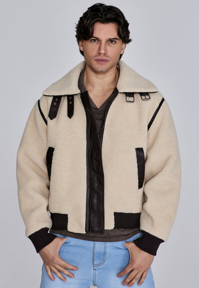 SIKSILK SHERPA - Jakna od flisa - beige