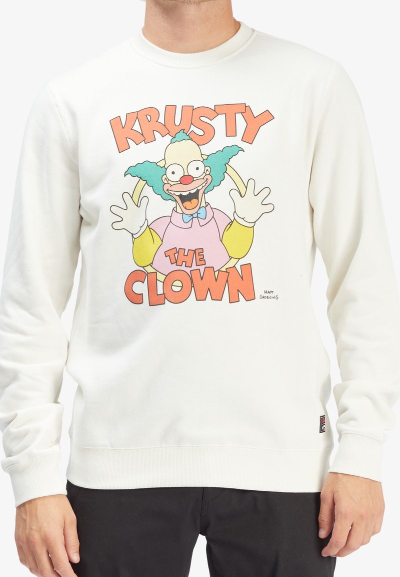 Herren Kapuzenpullover | Billabong SIMPSONS KRUSTY Sweatshirt off white/weiß - FW20369 Herren Kapuzenpullover | Billabong SIMPSONS KRUSTY Sweatshirt off white/weiß - FW20369