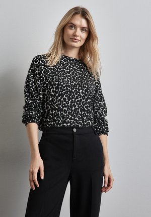 JAQUARD  - Longsleeve - schwarz