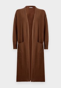 LONG CARDIGAN - Ζακέτα - deep camel