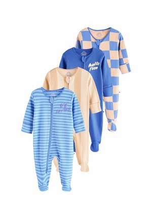 ZIPPED 4 PACK - REGULAR FIT - Sleep suit - blue