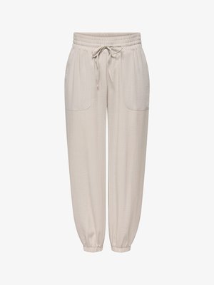 ONLY, HOSE ONLBOLZANO LOCKER GESCHNITTEN HOSE - Pantaloni de trening - walnut