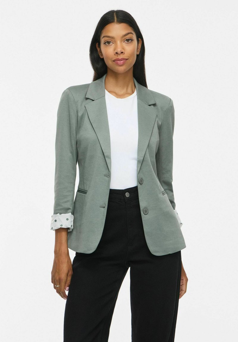 VILA BLAZER VISAGA JERSEY - Blazer - laurel wreath