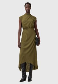 AllSaints RAYANNA - Maxi-jurk - fango green