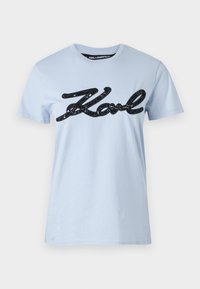 BOUCLE SIGNATURE - Apdrukāts T-krekls - kentucky blue