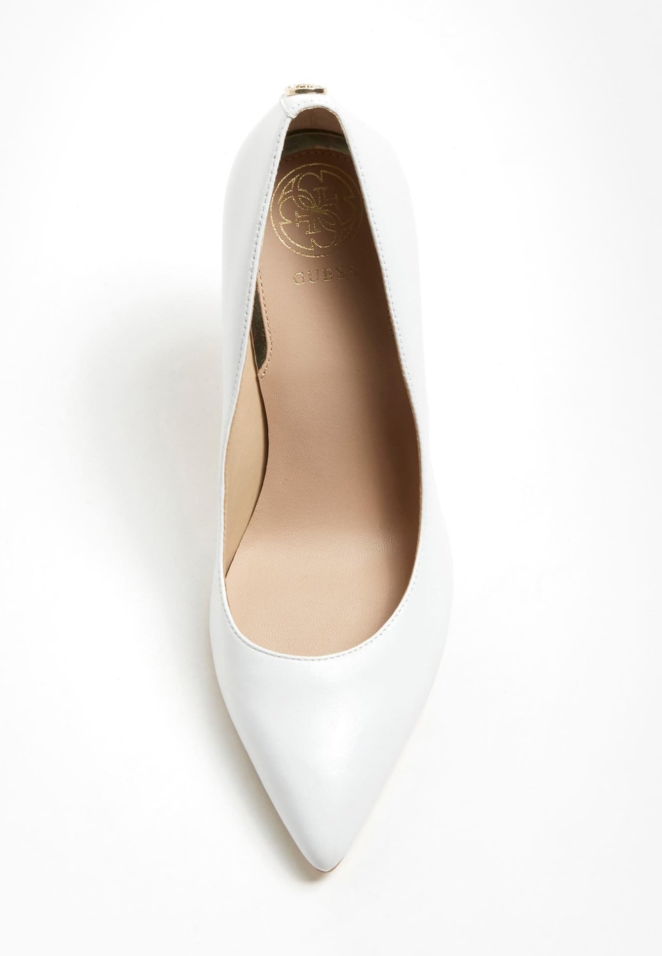 Guess CREW PUMPS ECHT LEDER - Hoge hakken - white/wit - Zalando.be