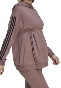 adidas Performance Jersey con capucha - mauve