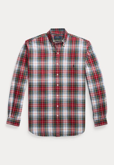Polo Ralph Lauren Big & Tall PLAID BRUSHED OXFORD SHIRT - Skjorte - white/red multi