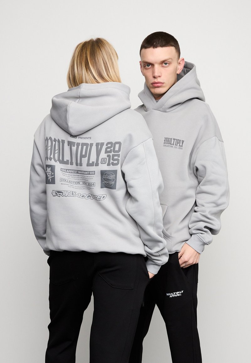 Multiply Apparel WRONGLY - Hoodie - ultimate grey