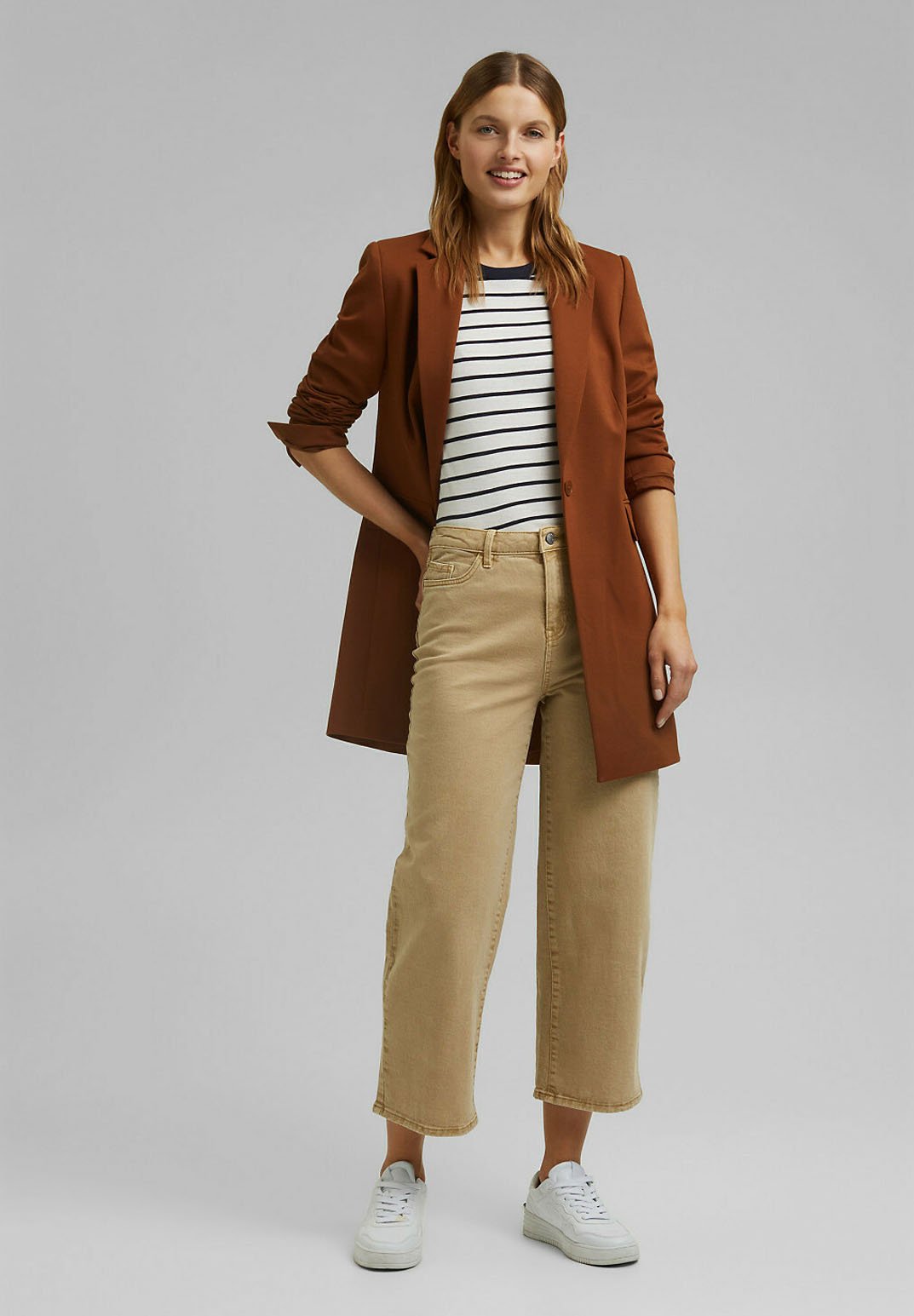 Esprit WIDE LEG - Relaxed fit jeans 