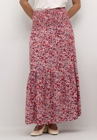 Cream CRTIAH - Maxisukňa - flower print