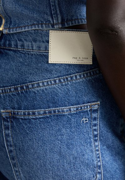 rag & bone VINTAGE CUT OFF - Džinsa auduma šorti - blue denim