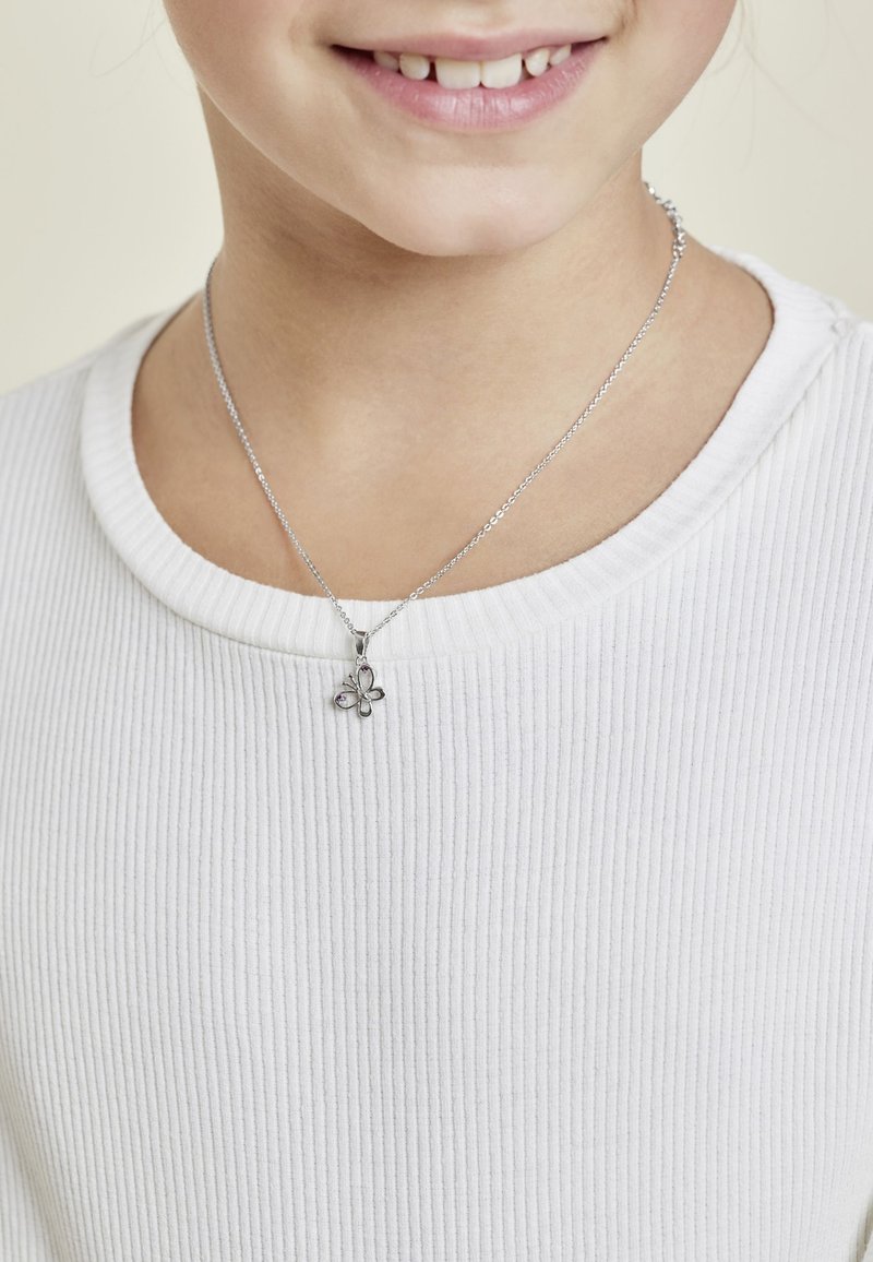 amor BUTTERFLY - Collana - silberfarben