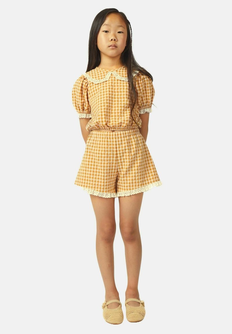 MIPOUNET VICHY CARMELA - Blusa - caramel