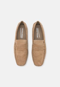 Jack & Jones JFWJENSEN - Mocassins - taupe gray