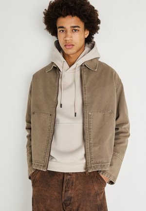 RELAXED JACKET - Kerge jope - mole