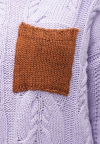 Dr. Bloom SWEATER WAFFLE - Pulover - lila