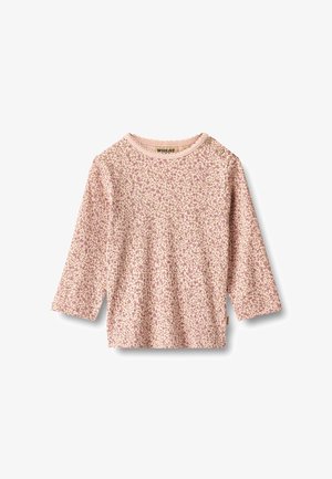 Wheat, T-SHIRT MARIT UNISEX - Longsleeve - dime rose small flowers