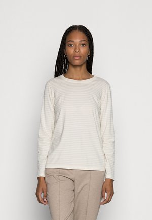 LONG SLEEVE ROUND NECK STRIPED - Maglietta a manica lunga - multi/white